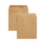 Q Connect Wage Envelope 108 X 102 mm Plain 90gsm Manilla