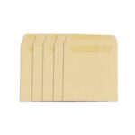 Q Connect Wage Envelope 108 X 102 mm Plain 90gsm Manilla - Image 2