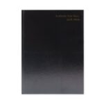 Academic Diary Week To View A4 Black Kf3a4abk25