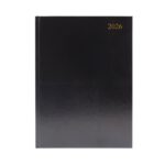 Desk Diary Week To View A4 Black Kfa43bk26