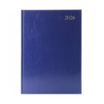 Desk Diary Week To View A4 Blue Kfa43bu26