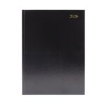 Desk Diary Day Per Page A5 Black Kfa51bk26
