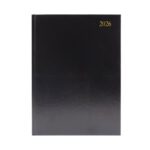 Desk Diary Week To View A5 Black Kfa53bk26