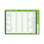 Q Connect Academic Planner Mounted KFAYPM24