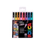 Posca Pc 3 M Paint Markers Fine Pastel Assorted