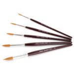 Major Brushes Artists Synthetic Sable Paint Brushes Pack - Image 2