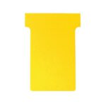 Nobo Yellow A50 Size T Cards Pack Of