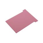 Nobo T Card Size Pink Pack Of