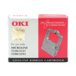 Oki Black Fabric Ribbon For Microline