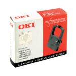 Oki Black Fabric Ribbon For Microline
