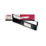 Oki Black Fabric Print Ribbon For Microline