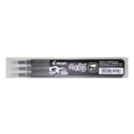 Pilot Black Frixion Pro Erasable Rollerball Pen Refills
