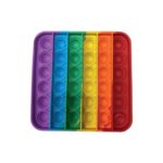 Pop Fidget Pad Square Multicoloured 125 X 125 X 10 mm Popsqm