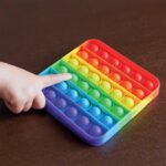 Pop Fidget Pad Square Multicoloured 125 X 125 X 10 mm Popsqm - Image 9