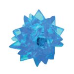 Flashing Led Crystal Shaped Ball Light 60 mm Diameter