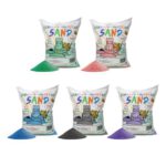 Rainbow Eco Coloured Play Sand 15kg Blue El47980bl