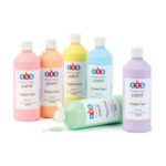 Ready Mixed Paint 500ml Pastel Assorted Pack Of