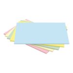 Card 350gsm A4 Pastel Assorted Pack Of