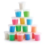 Soft Modelling Dough Pots 100g Assorted Pack Of