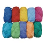 Coloured Craft Cotton Assorted 50g Pack Of AR02004