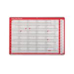 Sasco Aluminium Mounted Planner Track Pack Of