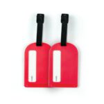 Status Travel Luggage Tags Red Pack Of SLUGGAGETAG2