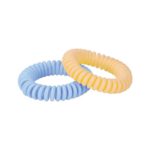 Status Travel Mosquito Band Yellow Blue Pack Of