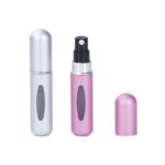 Status Travel Perfume Atomisers Silver Rose Pink Pack