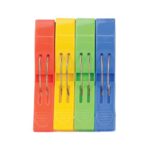 Status Multi Coloured Beach Towel Clip Assorted Pack - Image 2