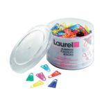Plastic Paperclips 35 mm Assorted Pack Of