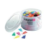Plastic Paperclips 60 mm Assorted Pack Of