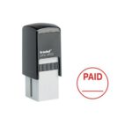 Trodat Circular Word Stamp Paid