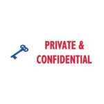 Trodat Office Printy Stamp Private Confidential - Image 2