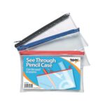 Flat Exam Pencil Case Pack Of