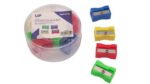 Single Hole Plastic Pencil Sharpener Assorted - Image 2
