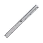 Clear Ruler 30 cm Pack Of